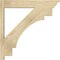 Ekena Millwork Merced Traditional Rough Sawn Outlooker, Douglas Fir, 6"W x 32"D x 32"H OUT06X32X32MRC01RDF - alternate 2